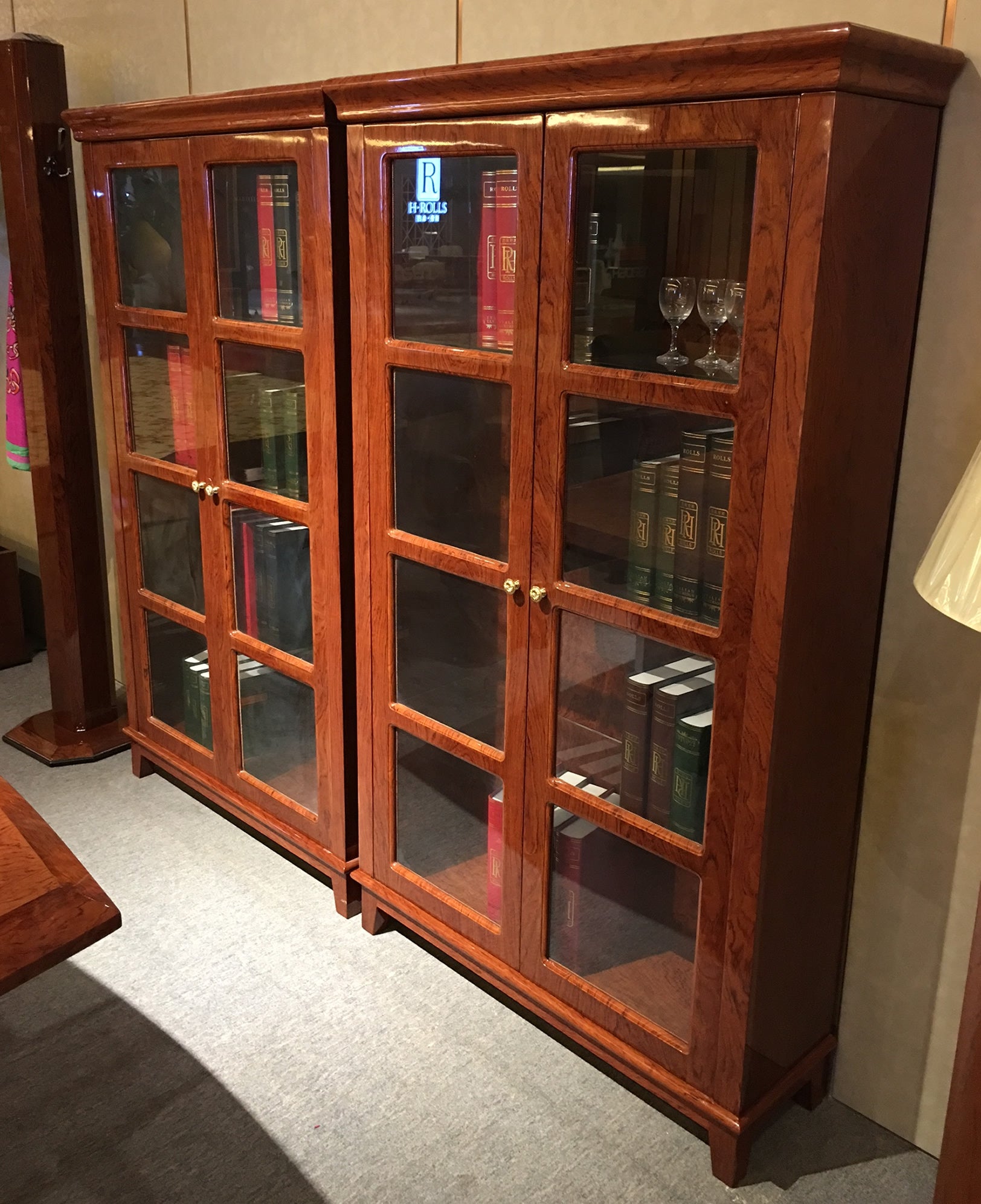 Luxury Executive Bookcase & Display Unit IVA-10811A